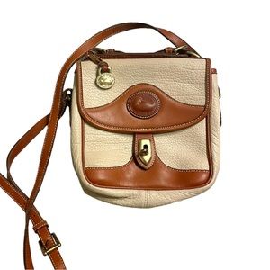 Dooney & Bourke Surrey Satchel Cream Vintage Crossbody